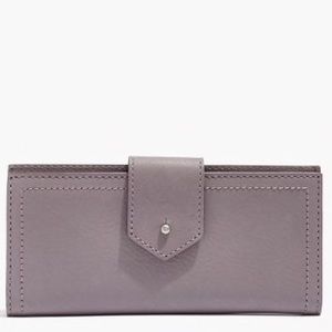 Madewell The Post Wallet in Violet Dusk